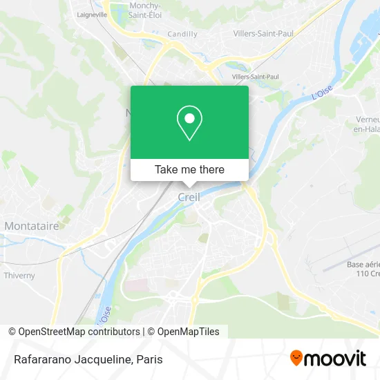 Rafararano Jacqueline map