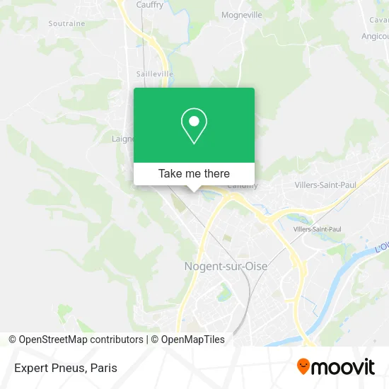 Expert Pneus map