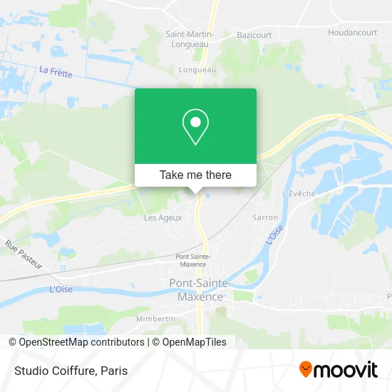 Studio Coiffure map