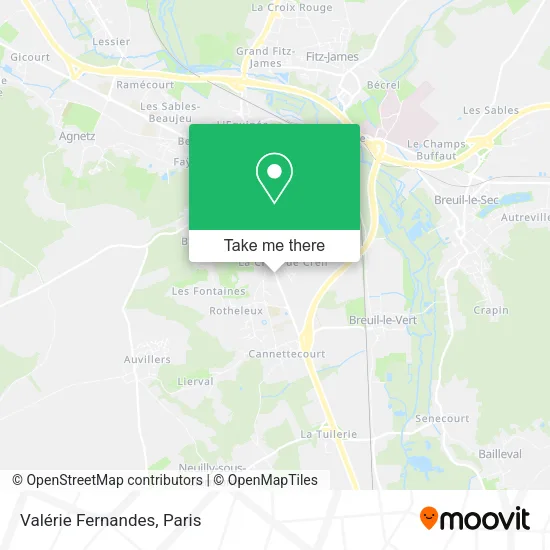 Valérie Fernandes map