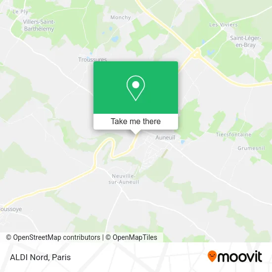 ALDI Nord map