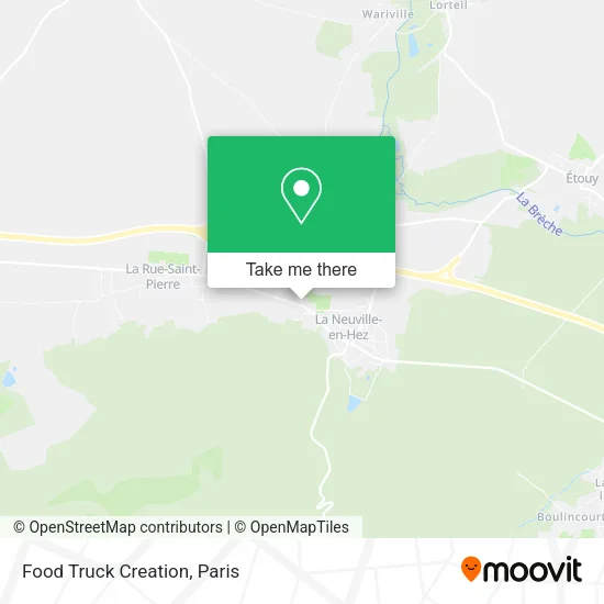 Food Truck Creation map