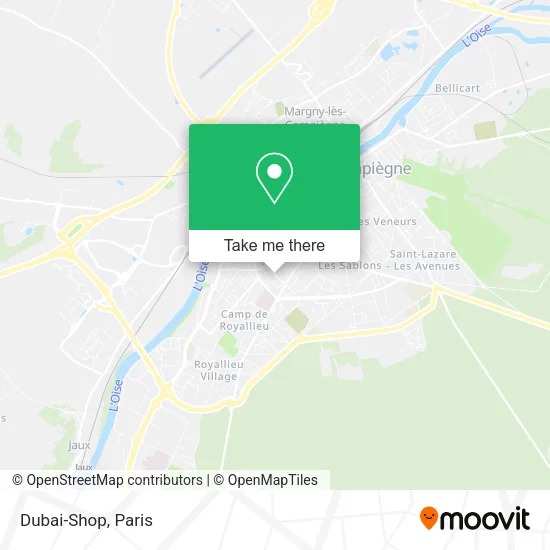 Dubai-Shop map