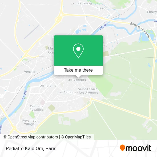 Pediatre Kaid Om map
