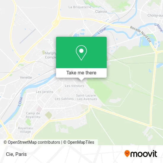 Cie map