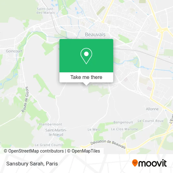 Sansbury Sarah map