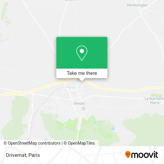 Drivemat map