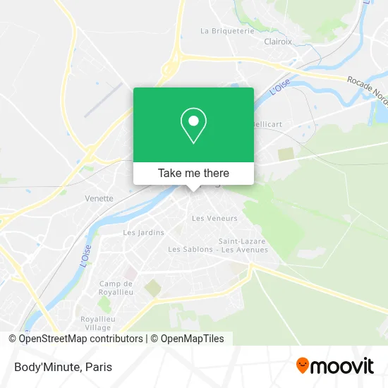 Body'Minute map