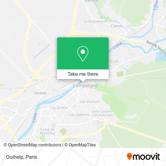 Ouihelp map