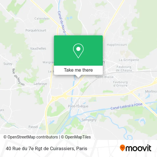 40 Rue du 7e Rgt de Cuirassiers map
