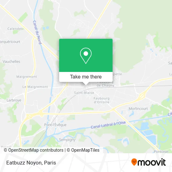 Eatbuzz Noyon map
