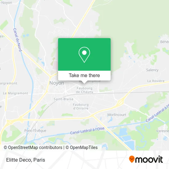 Elitte Deco map