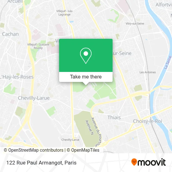 122 Rue Paul Armangot map