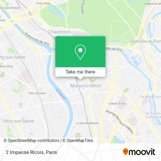 2 Impasse Ricois map