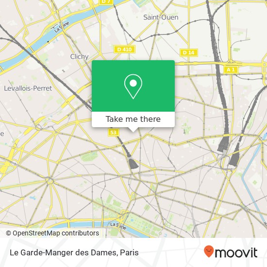 Le Garde-Manger des Dames map