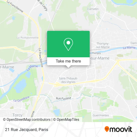 21 Rue Jacquard map