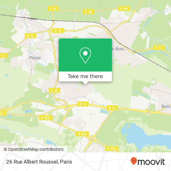 26 Rue Albert Roussel map