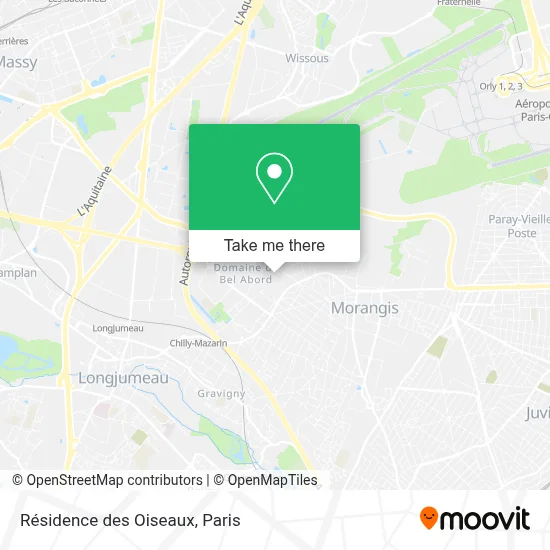 Résidence des Oiseaux map