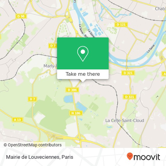 Mairie de Louveciennes map