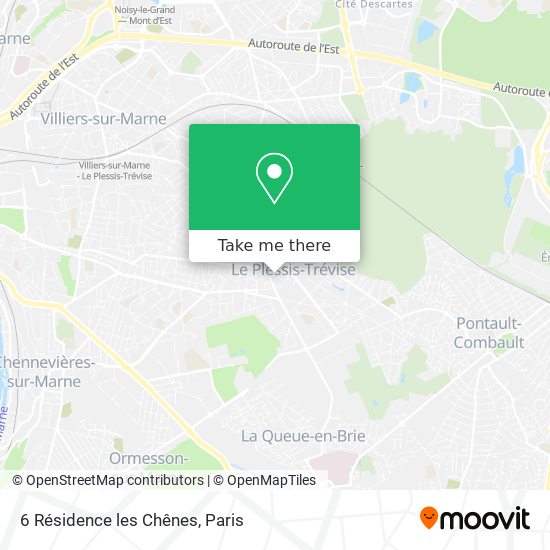 6 Résidence les Chênes map