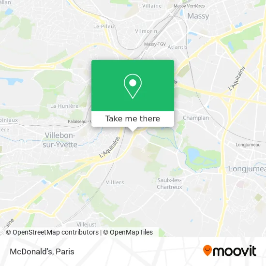 McDonald's map