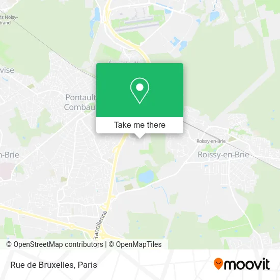 Rue de Bruxelles map