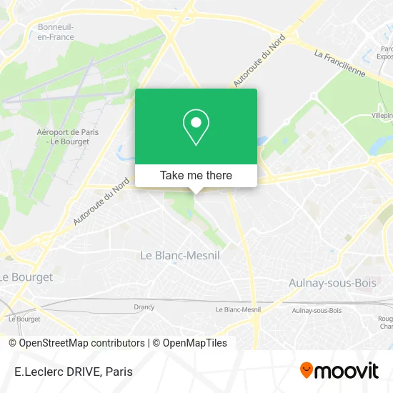 E.Leclerc DRIVE map