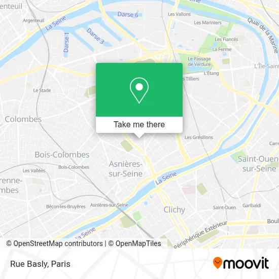 Rue Basly map