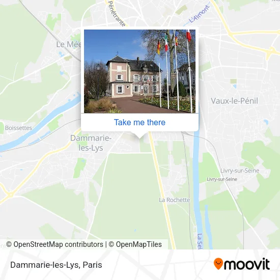 Dammarie-les-Lys map