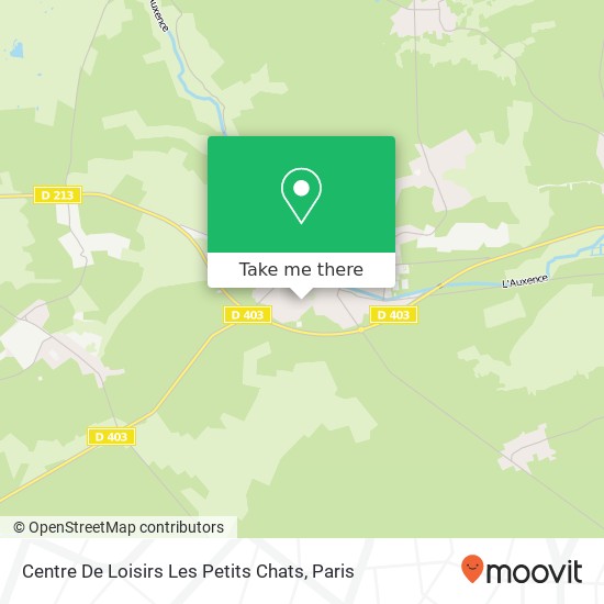 Centre De Loisirs Les Petits Chats map