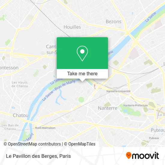 Le Pavillon des Berges map