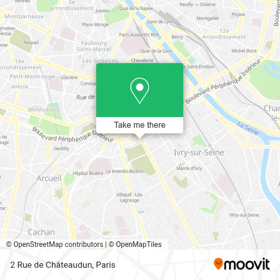 2 Rue de Châteaudun map