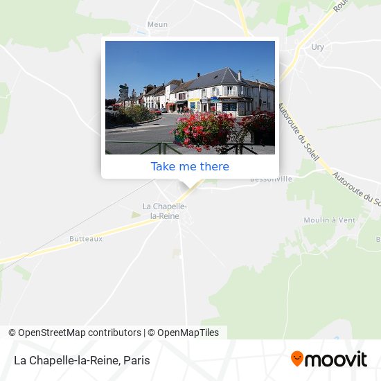 La Chapelle-la-Reine map