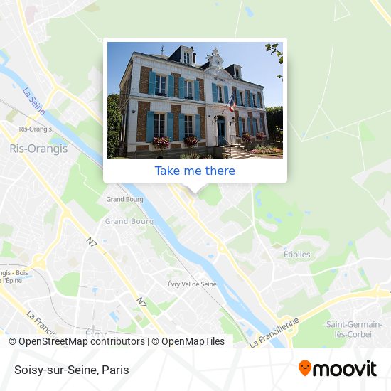 Soisy-sur-Seine map