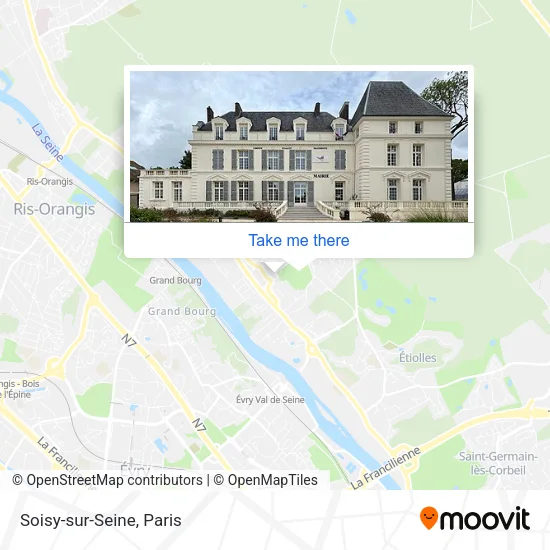 Soisy-sur-Seine map