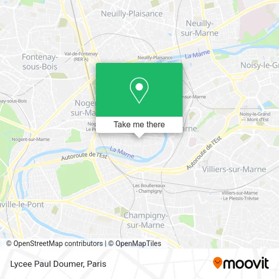 Lycee Paul Doumer map