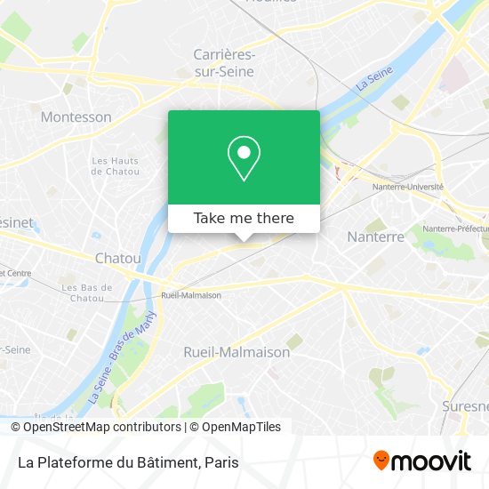 La Plateforme du Bâtiment map