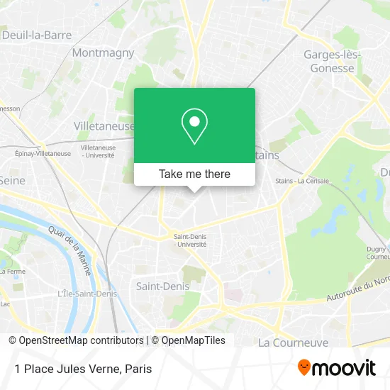 1 Place Jules Verne map