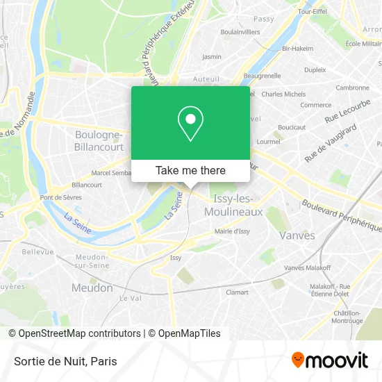 Sortie de Nuit map
