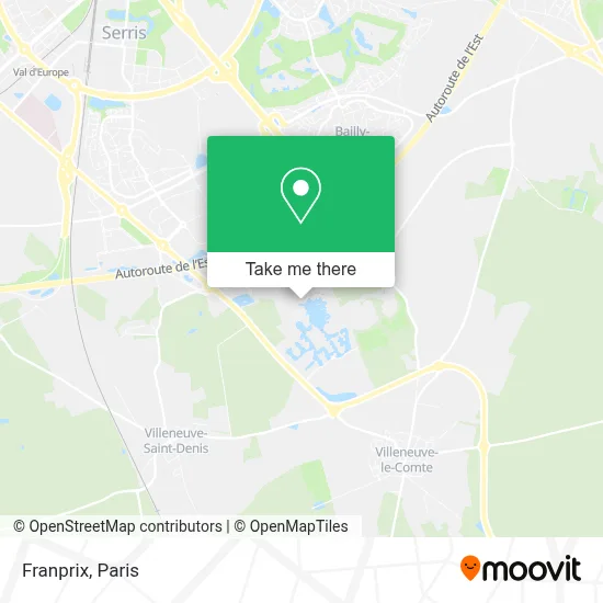 Franprix map