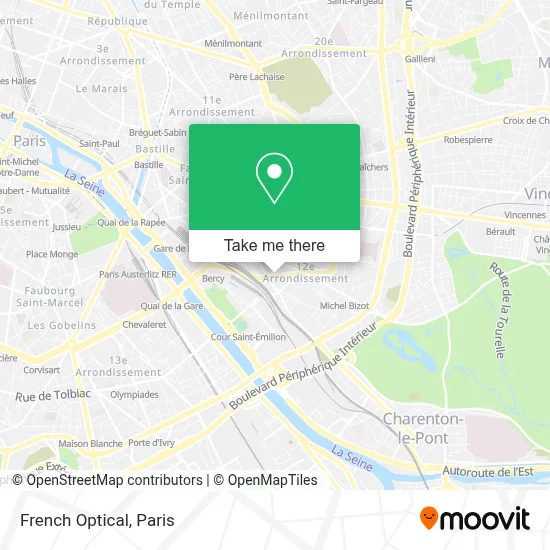 French Optical map