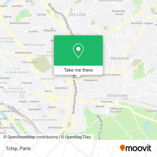 Tchip map
