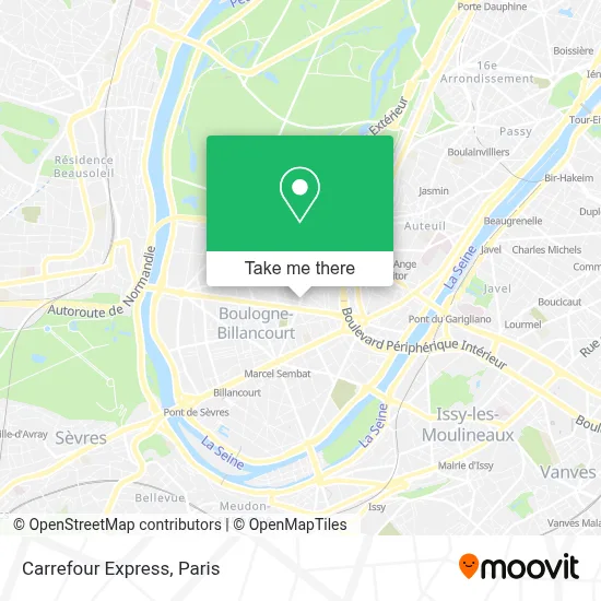 Carrefour Express map