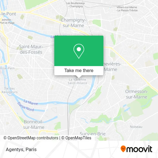 Agentys map