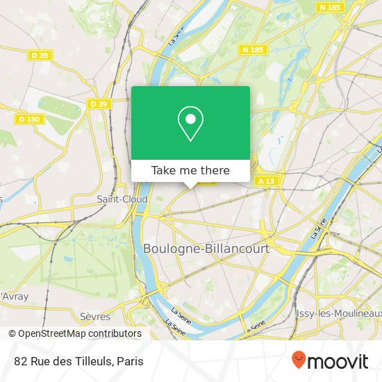 82 Rue des Tilleuls map