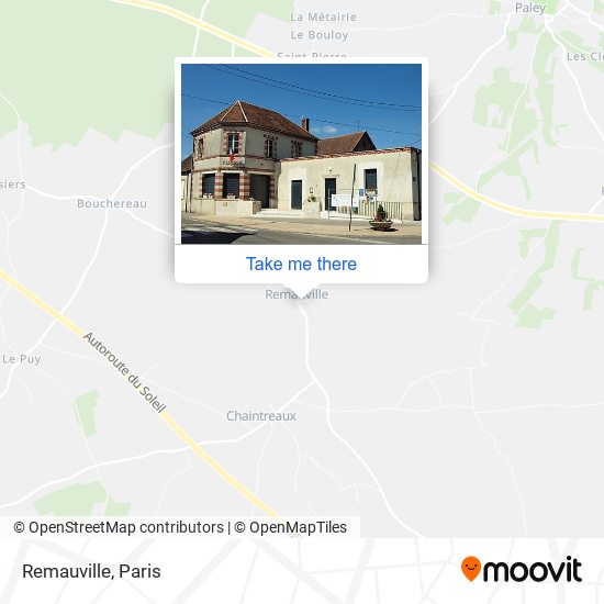 Mapa Remauville