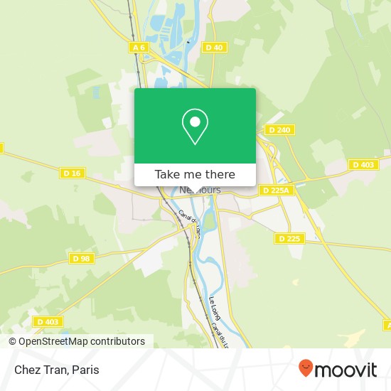 Chez Tran map
