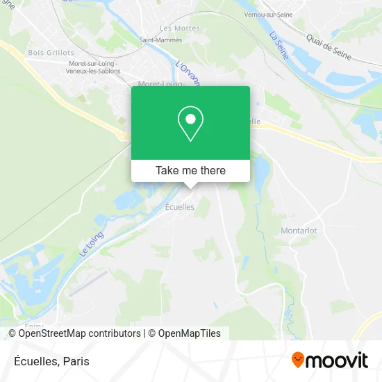 Écuelles map