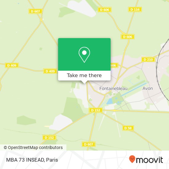 MBA 73 INSEAD map