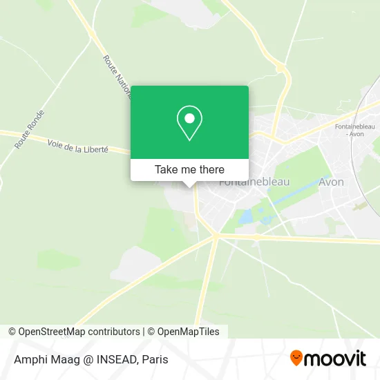 Amphi Maag @ INSEAD map